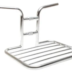 Flat Rack Stuur Rack - Gepolijst Zilver