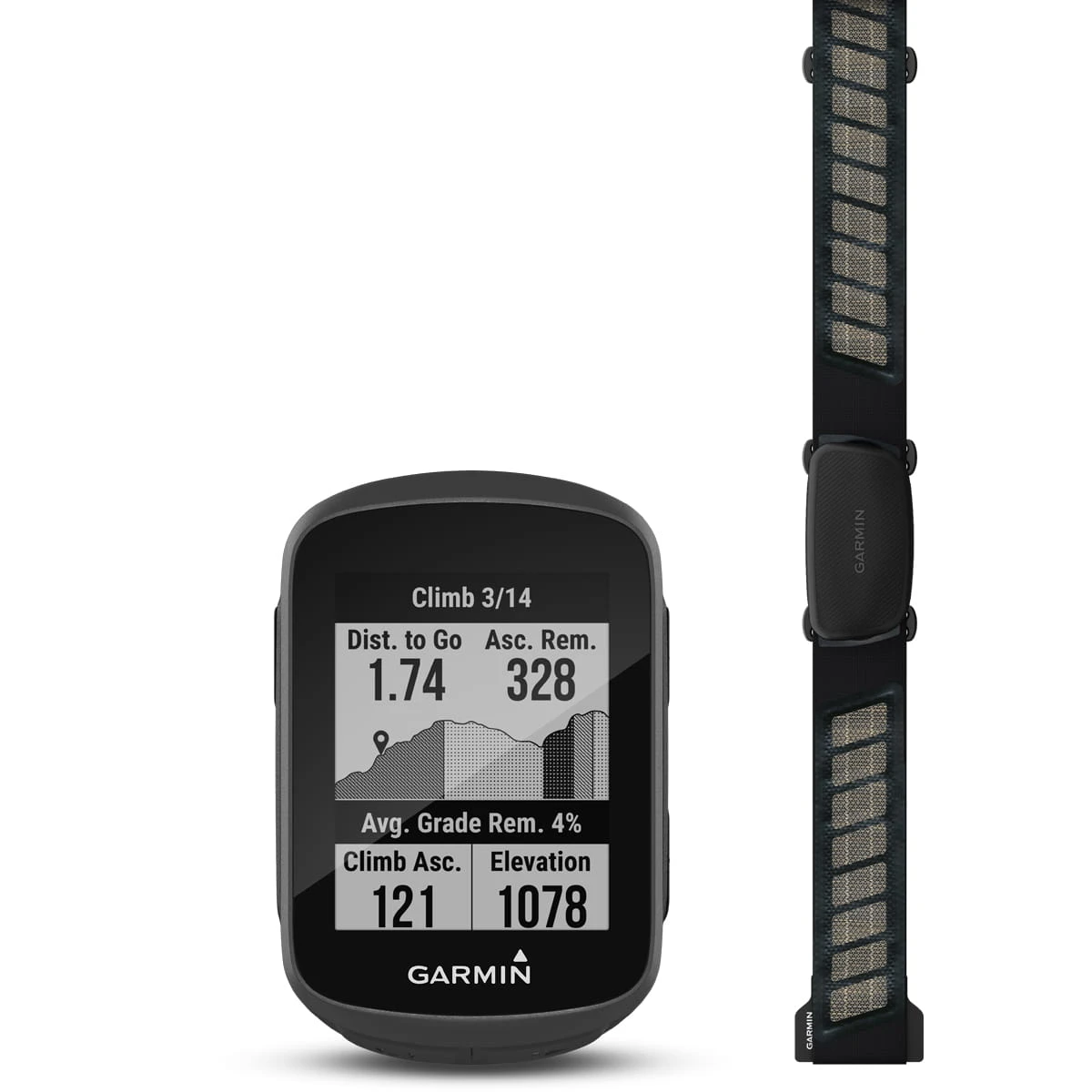 Garmin Edge 130 Plus - GPS-fietscomputer - HRM-bundel - Zwart 1 Garmin Edge 130 Plus - GPS-fietscomputer - HRM-bundel - Zwart