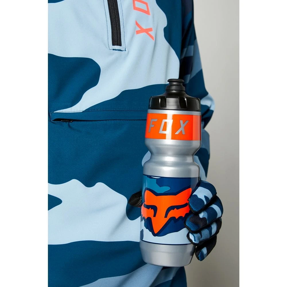 Fox Racing Purist Refuel - Drinkfles 650ml - Blauw/Camo 2 Fox Racing Purist Refuel - Drinkfles 650ml - Blauw/Camo - Afbeelding 2