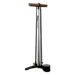 Birzman Maha Push & Twist MTB Vloerpomp - Zilver