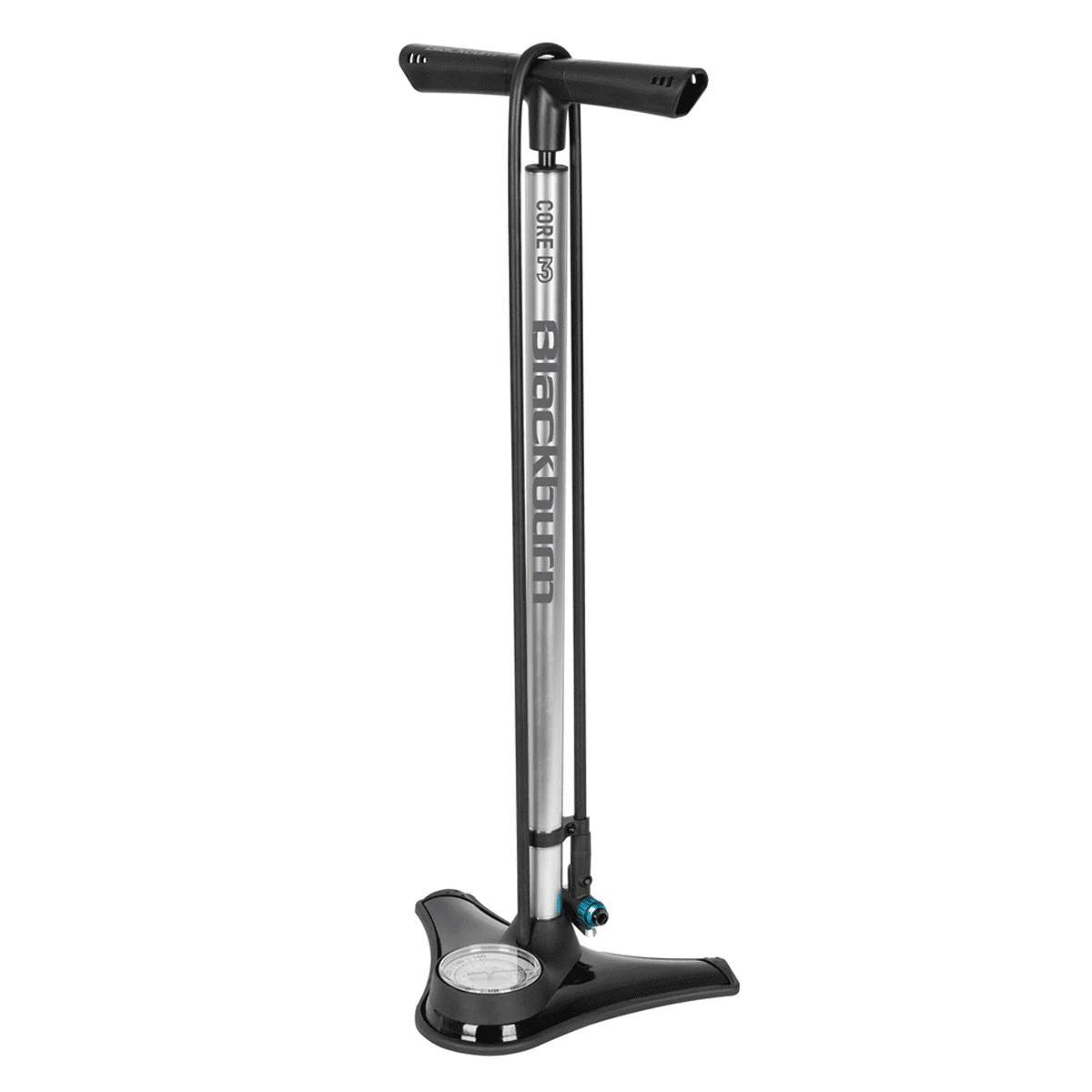 Blackburn Core 3 Vloerpomp - Zilver 1 Blackburn Core 3 Vloerpomp - Zilver