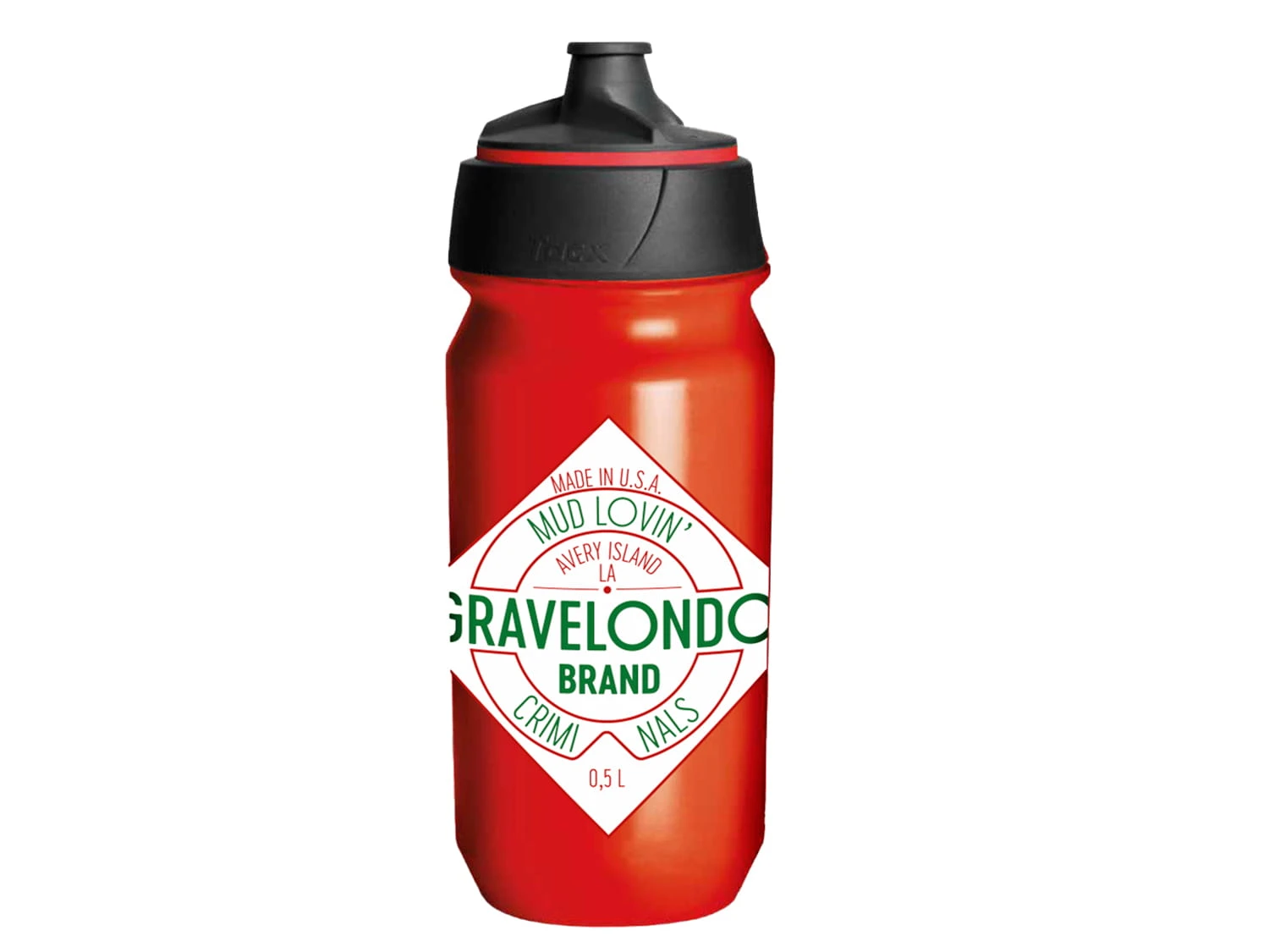 Rondo Bidon Waterfles - Set Van 2 - 500ml - Rood 1 Rondo Bidon Waterfles - Set Van 2 - 500ml - Rood