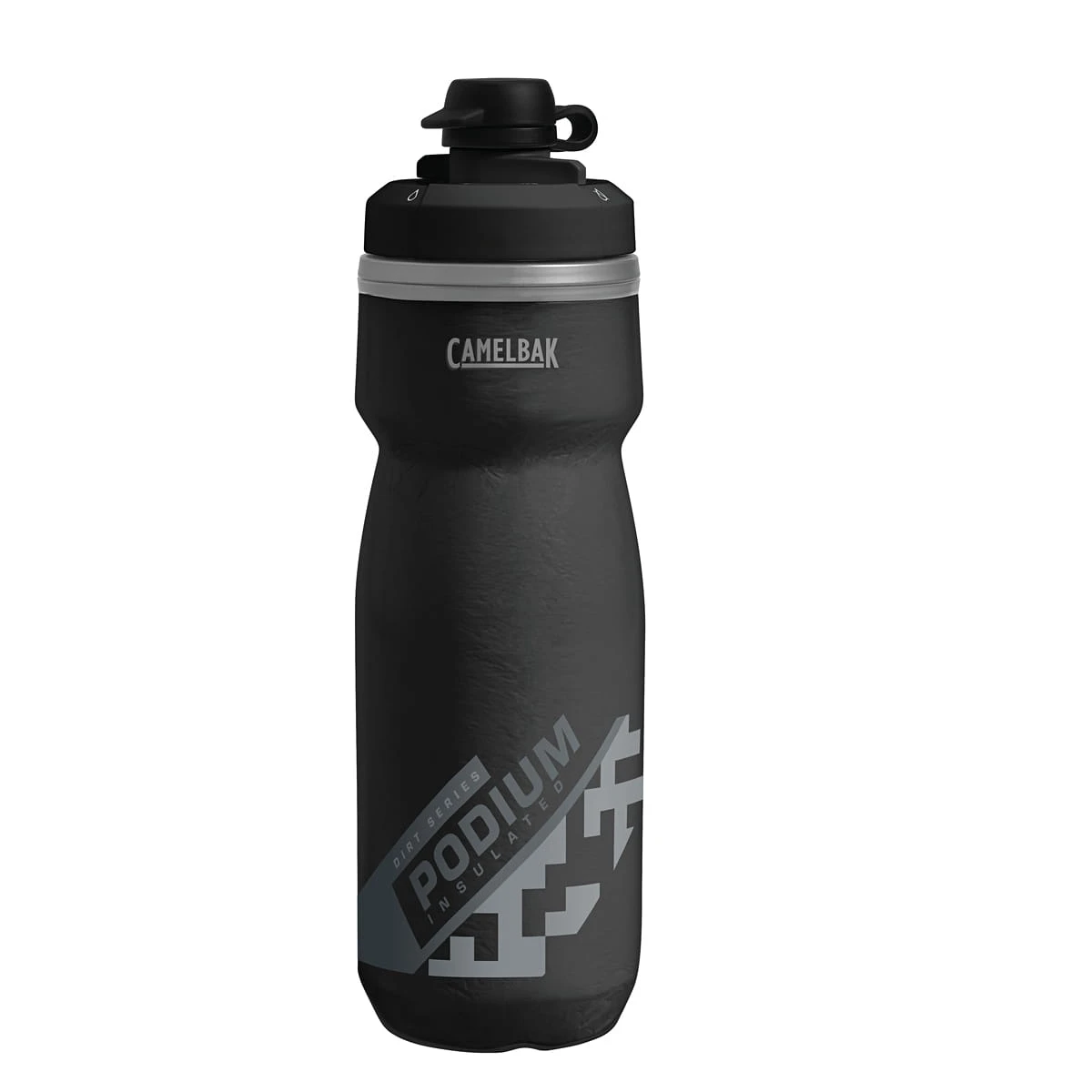 Camelbak Podium Dirt Series Chill Drinkfles 620ml - Zwart 1 Camelbak Podium Dirt Series Chill Drinkfles 620ml - Zwart
