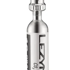 Lezyne CO2-pomp Besturingsaandrijving CNC - Glanzend Zilver