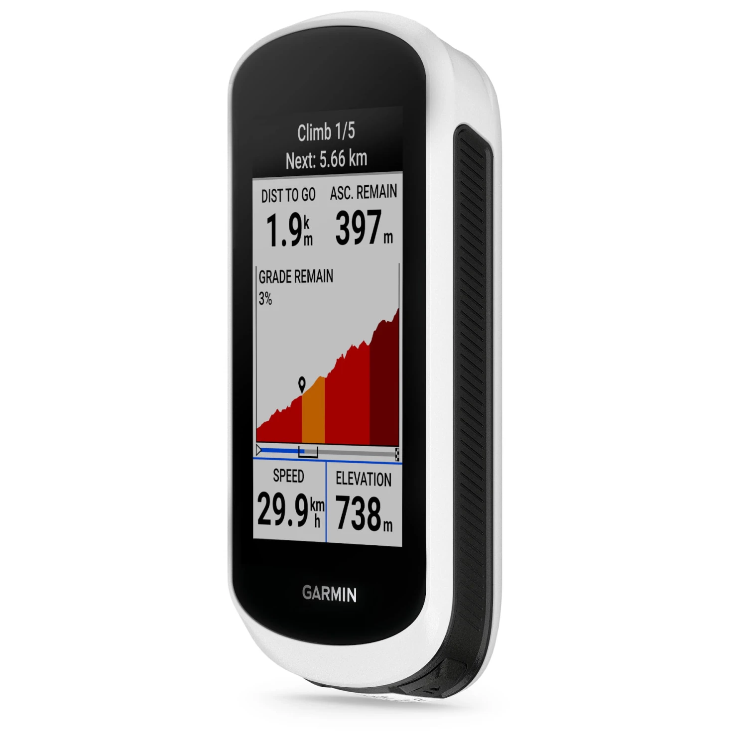 Garmin Edge Explore 2 GPS Fietscomputer - Zwart/Wit 3 Garmin Edge Explore 2 GPS Fietscomputer - Zwart/Wit - Afbeelding 3