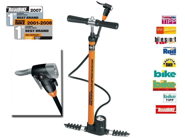 SKS Racing Compressor Met Multivalve Klepaansluiting 2 SKS Racing Compressor Met Multivalve Klepaansluiting - Afbeelding 2