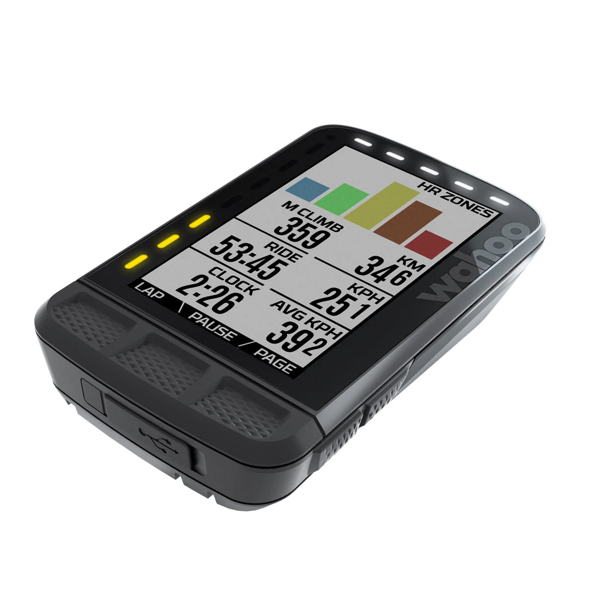 Wahoo Fitness ELEMNT Roam Fietscomputerbundel - Zwart 2 Wahoo Fitness ELEMNT Roam Fietscomputerbundel - Zwart - Afbeelding 2