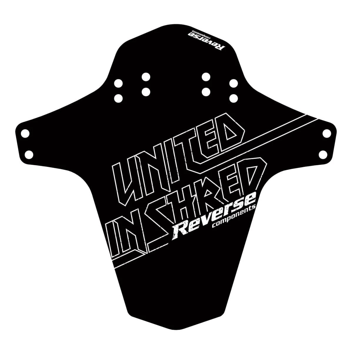 Reverse United In Shred Mudfender - Zwart/wit 1 Reverse United In Shred Mudfender - Zwart/wit